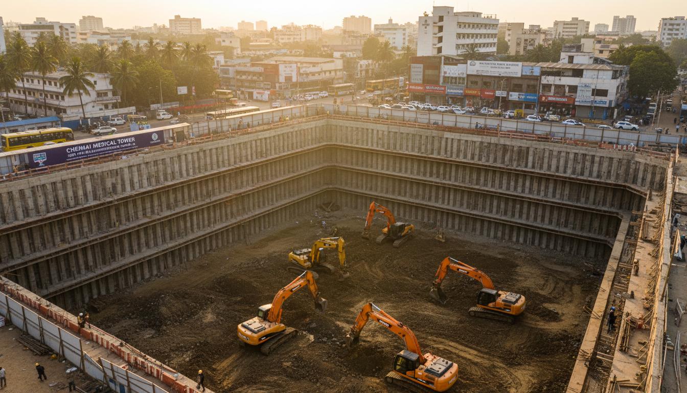 Deep Excavation Work