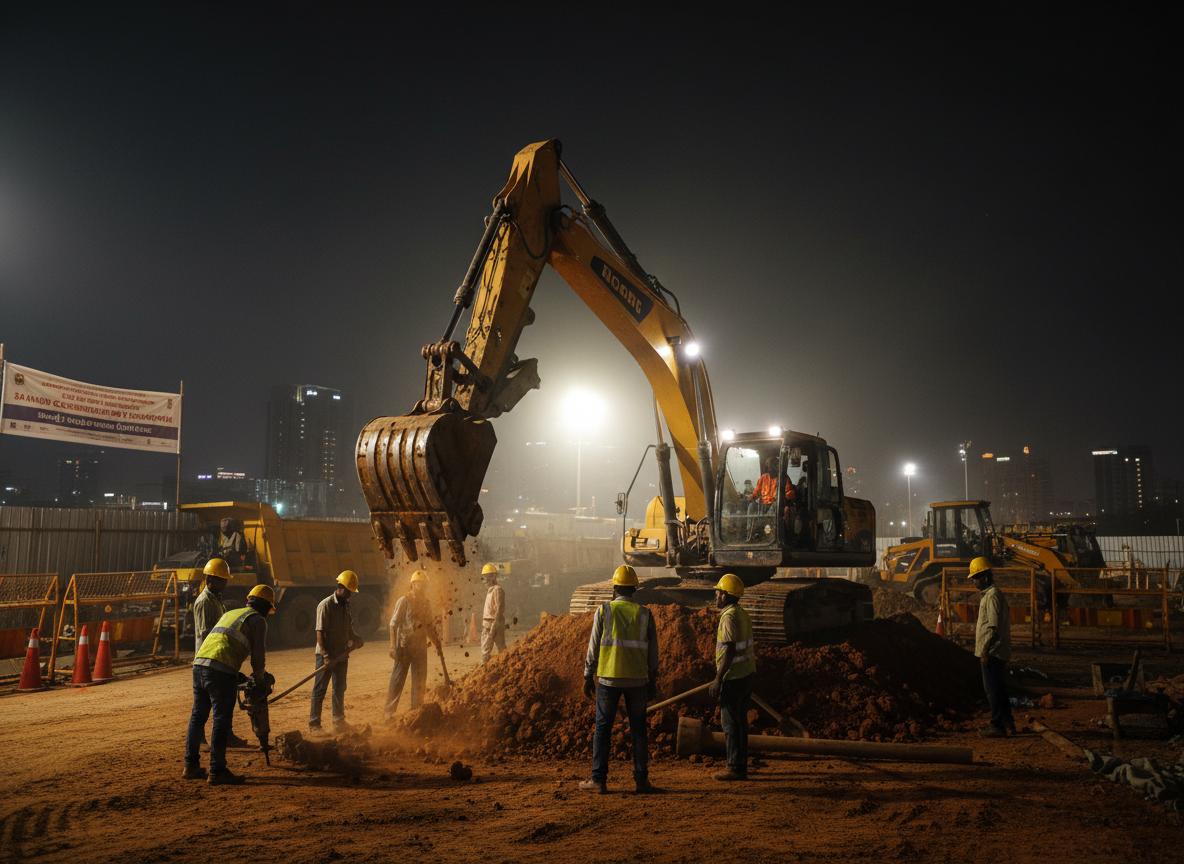 Night Construction